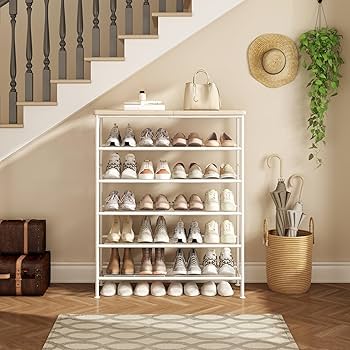 Amazon.com: SUOERNUO Shoe Rack Organizer 6 Tier for Closet